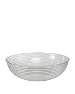 Ribbed Plastic Bowl 18"