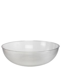 Ribbed Plastic Bowl 23"