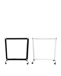 Floor Rolling Partition with Trim 5' wide x 5.5' high