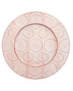Roma Copper Service or Charger Plate 13"