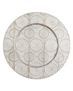 Roma Silver Service or Charger Plate 13"