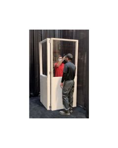 Health Screening Station 35"w x 88"h x 35"d