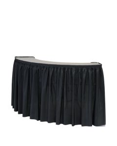 Serpentine Bar with Skirt 8' Front