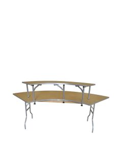 Serpentine Table Riser 4'