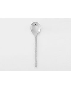 Hammered Serving Spoon Solid 10"