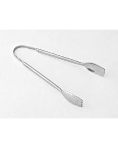 Serving Tong, Hammered Flat end 9.5"