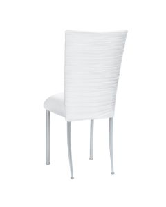 White Chloe Silver Chameleon