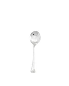 Silver Silhouette Soup Spoon
