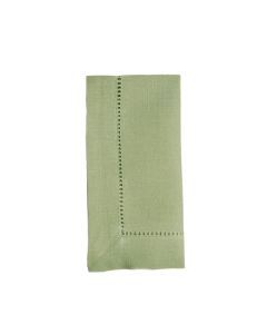 Spring Green Hemstitch 20" Square Napkin