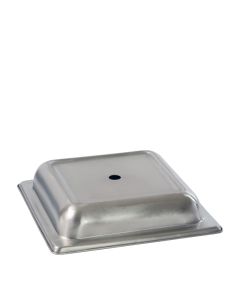 Square Stacking Stainless Plate cover 10"