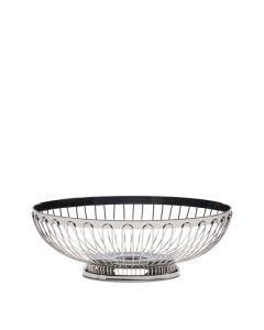 Stainless Round Bread Basket 10"