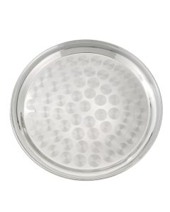 Stainless Round Tray 20"