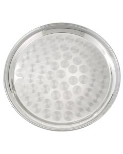 Stainless Round Tray 25"