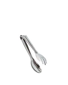 Stainless Spoon End Tong 8"