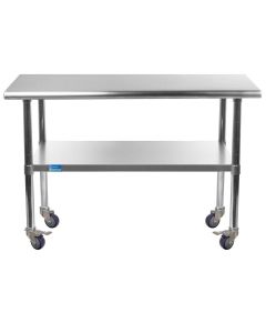 Stainless Steel Prep / Work Table 30" x 48" 