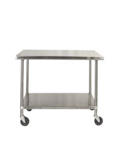 Stainless Steel Prep / Work Table 24" x 48" 
