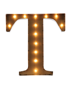 Marquee Letter "T"