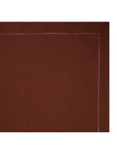 Terracotta Hemstitch Napkin