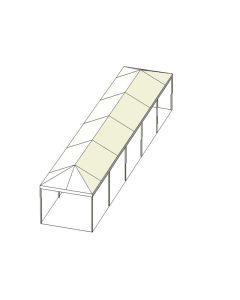10' x 50' White Frame Tent