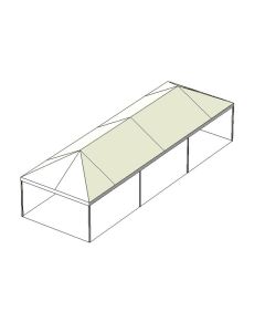 15' x 40' White Frame Tent