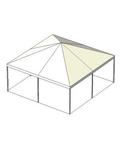 30' x 30' Black Frame Tent