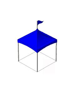 10' x 10' Blue Hi Peak Tent