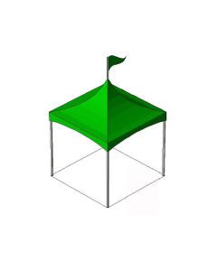 10' x 10' Green Hi Peak Tent