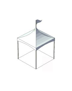 10' x 10' White Hi Peak Tent