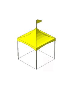 10' x 10' Yellow Hi Peak Tent