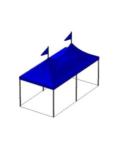 10' x 20' Blue Hi Peak Tent