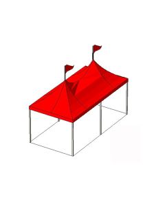 10' x 20' Red Hi Peak Tent