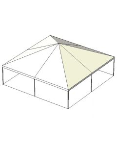 20' x 20' Black Frame Tent