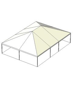 30' x 40' White Frame Tent