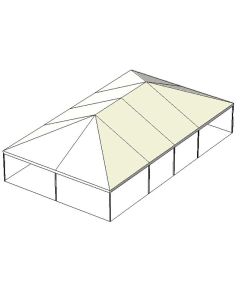 50' x 30' Black Frame Tent