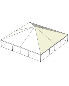 50' x 50' White Frame Tent