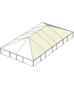 50' x 90' White Frame Tent