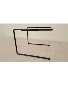 Tray Stand Black with Sleeves 9" Long x 8" Wide x 7" High