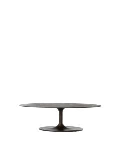 Tulio Rust Oval Coffee Table