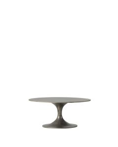 Tulio Silver Round Coffee Table