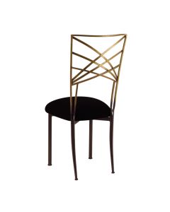 Two Tone Chameleon with Black Stretch Knit Cushion