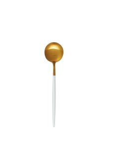 Uptown White Gold Soup Spoon