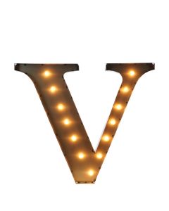 Marquee Letter "V"
