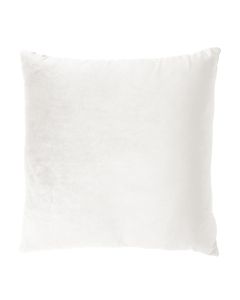 White Velvet Pillow