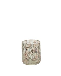 Vintage Stain Candle Holder 3.25"