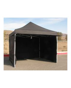 8' x 20' Solid Black Wall