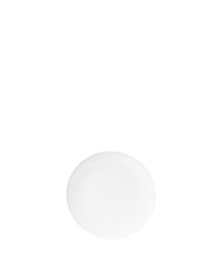 White Classic Coupe Saucer  5.75"