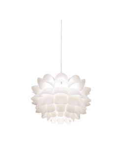 Chandelier, Flower White 19.5"