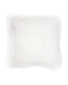 White Fur Pillow