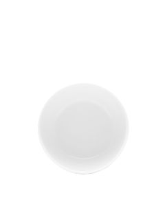 White Grande Coupe Saucer 7"