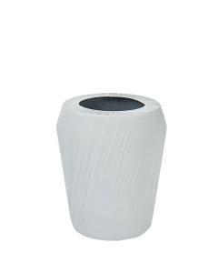 Garbage Can White Kwik Cover 33 Gal